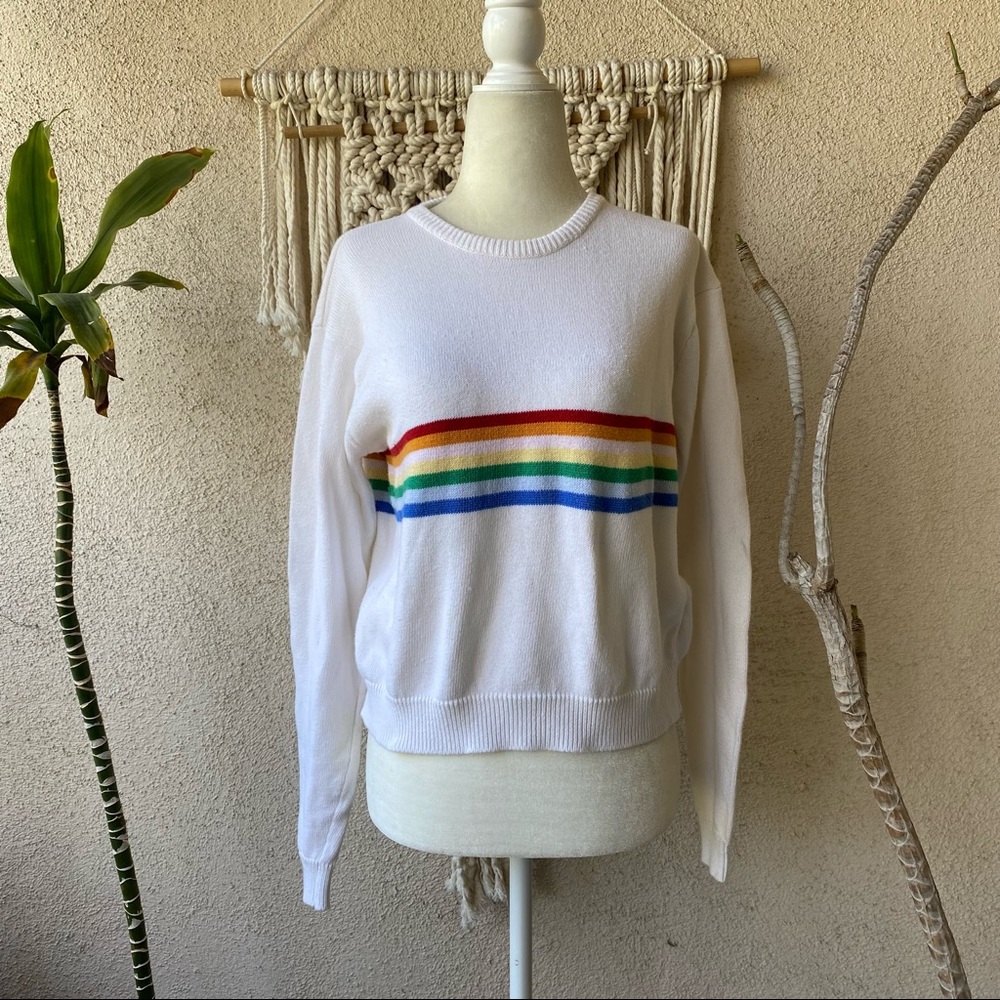 Brandy Melville rainbow sweater